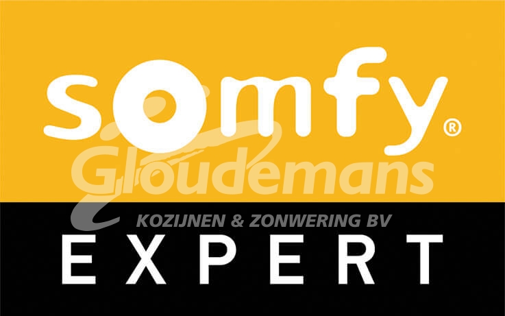 Gloudemans Kozijnen en Zonwering Breda - Connected by Somfy - Somfy Expert - logo